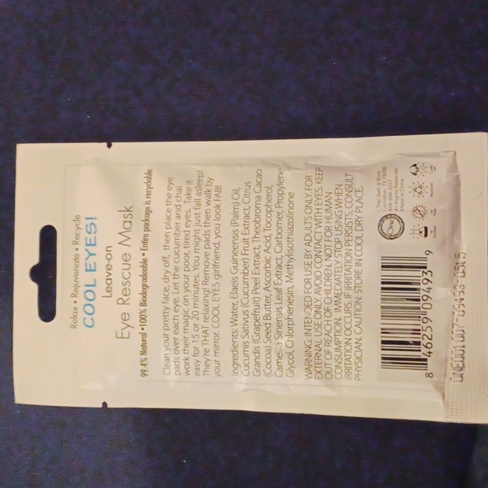 Leave On Eye Rescue Mask - Picture 3 of 3
